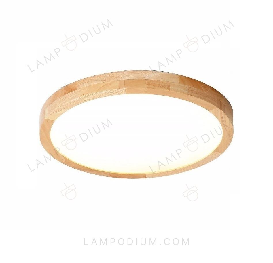 Ceiling light LAMPADA ROTONDA WOOD 60 CM