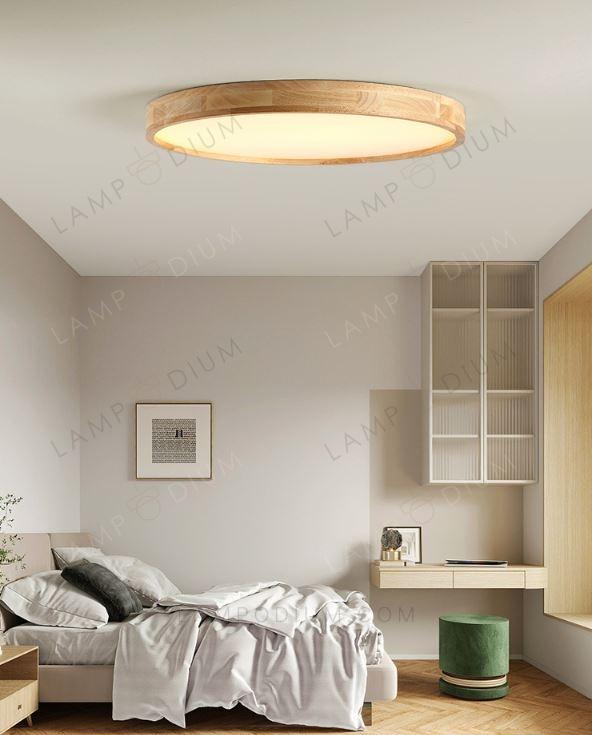 Ceiling light LAMPADA ROTONDA WOOD 60 CM