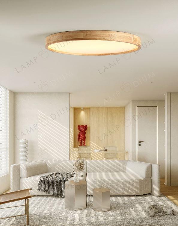 Ceiling light LAMPADA ROTONDA WOOD 60 CM