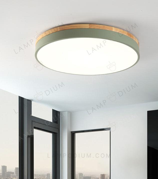 Ceiling light CIRCO DI LEGNO