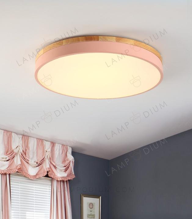 Ceiling light CIRCO DI LEGNO