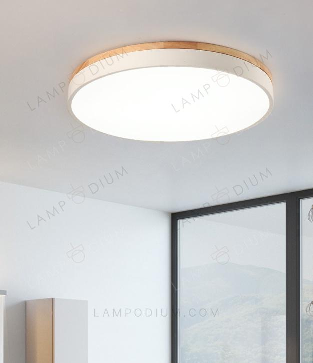 Ceiling light CIRCO DI LEGNO