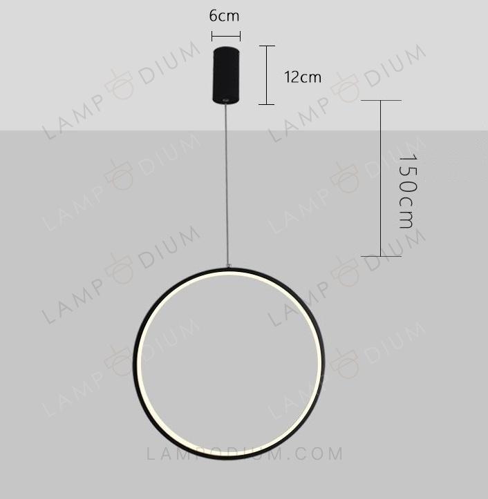 Pendant light RIM TRENTI