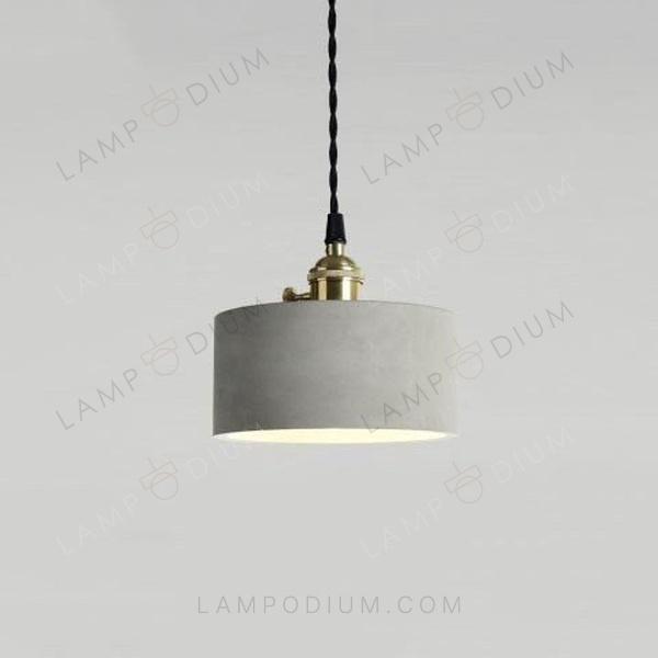 Pendant light MODELLO GRIGIO GEOMETRICO TIPO C