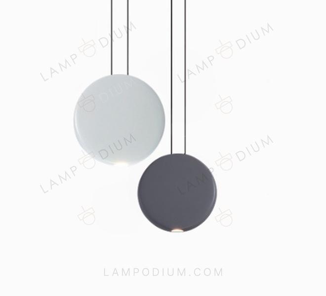 Pendant light SUNRISE C COMBO 2 TIPO A 16+16 CM