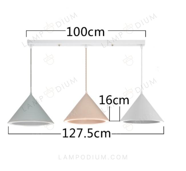 Pendant light CIELOTERRA