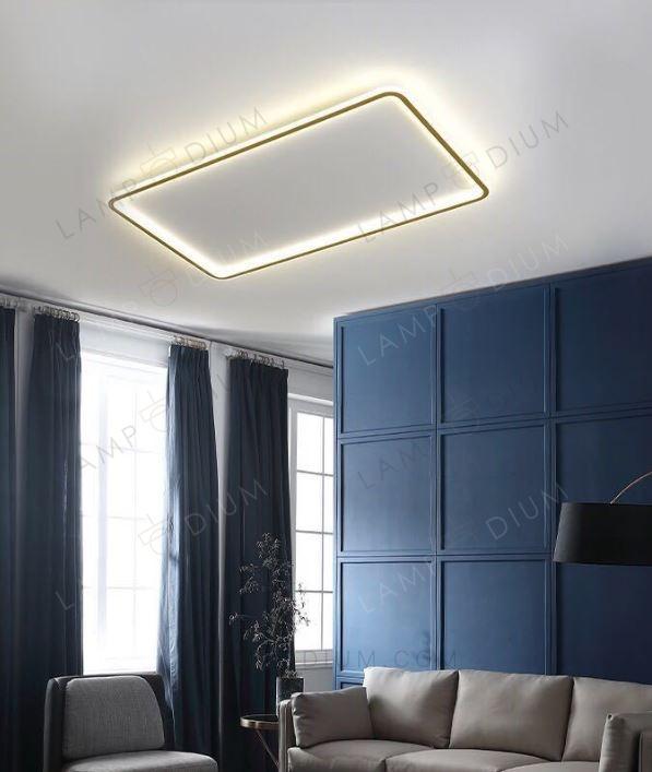 Ceiling light GOLDY RECTANGOLARE