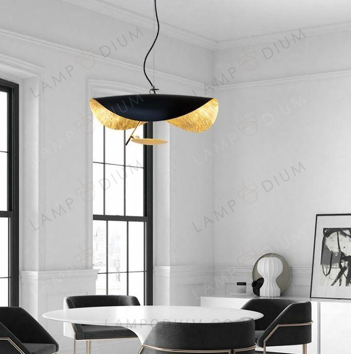 Pendant light LEDERAM MANTA