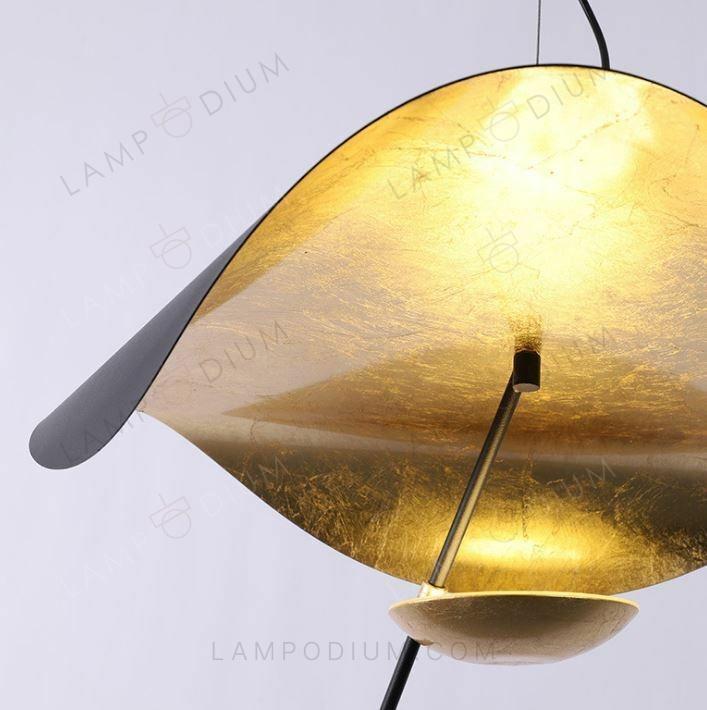 Pendant light LEDERAM MANTA