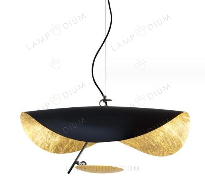 Pendant light LEDERAM MANTA