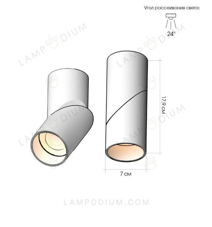 Ceiling light SPOT PD215