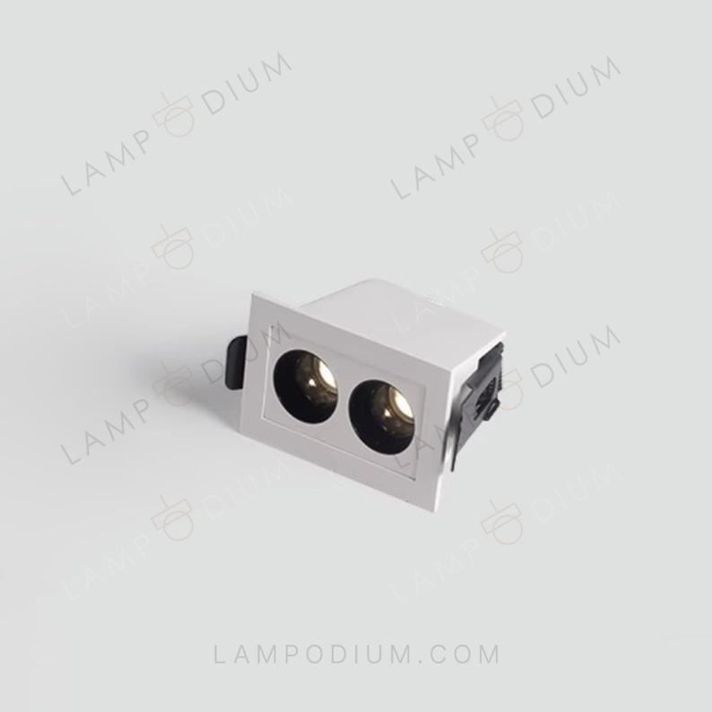 Ceiling light LAMPODIO T265 QUATTRO W