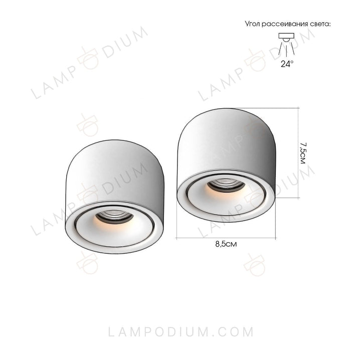 Ceiling light FLOODLIGHT ESETTE