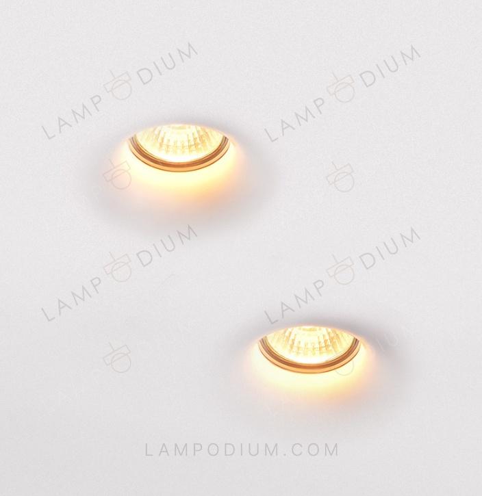 Ceiling light GIPSY A 7W SQUADRO