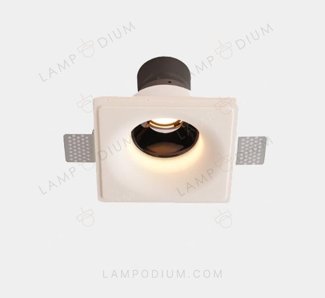 Ceiling light GYPSO A 12W SQUAIRE