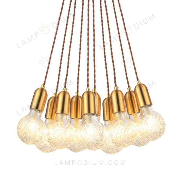 Pendant light LAMPADARIO 10 FONTI DI LUCE