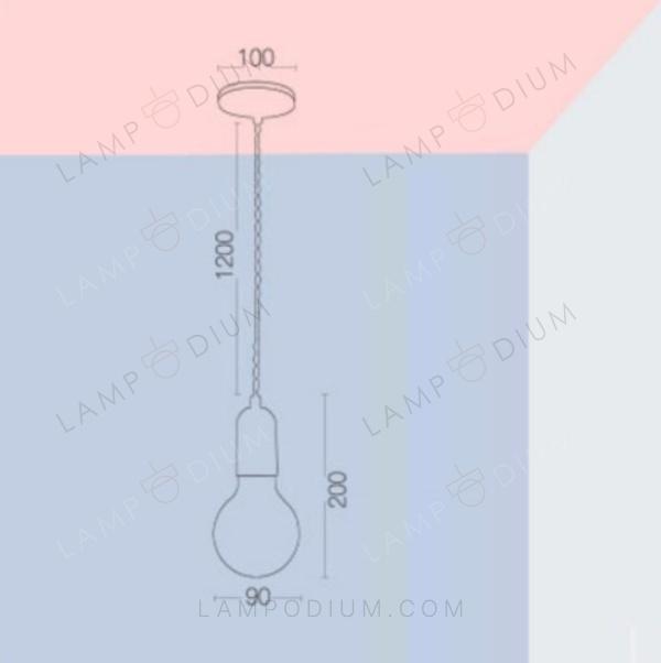 Pendant light LIGHT BULB 18