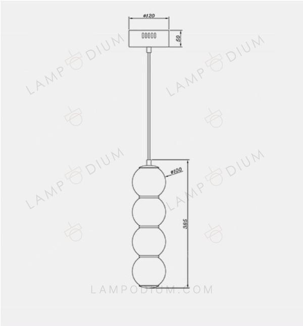 Pendant light FIERADELLE