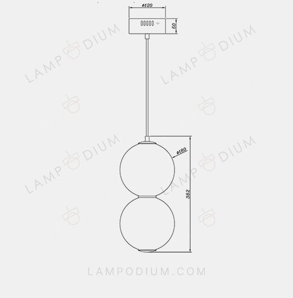 Pendant light FIERADELLE