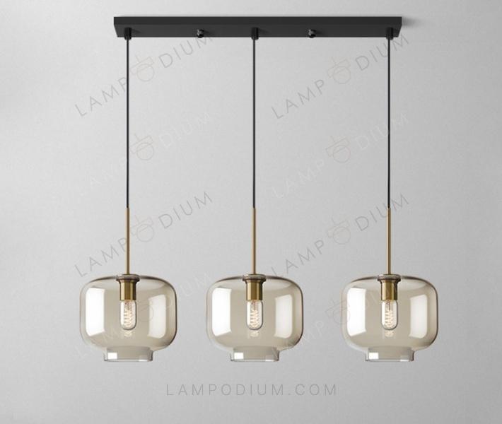 Pendant light MERCURIO E+E+E