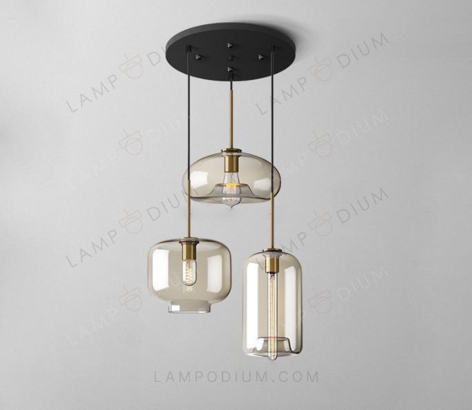 Pendant light MERCURIO D+E+F