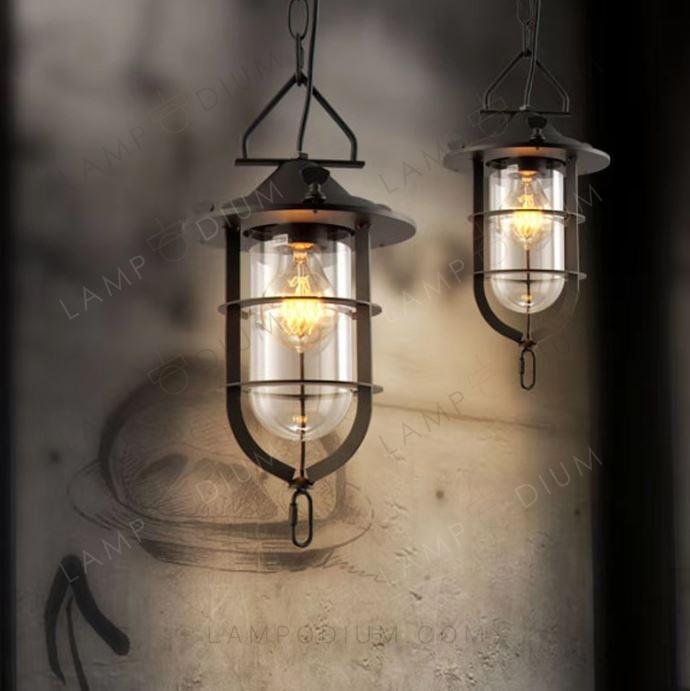 Pendant light AURAVENTO