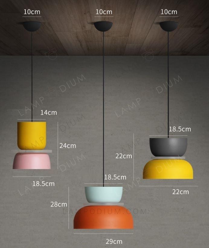 Pendant light EXPLOSIVO C