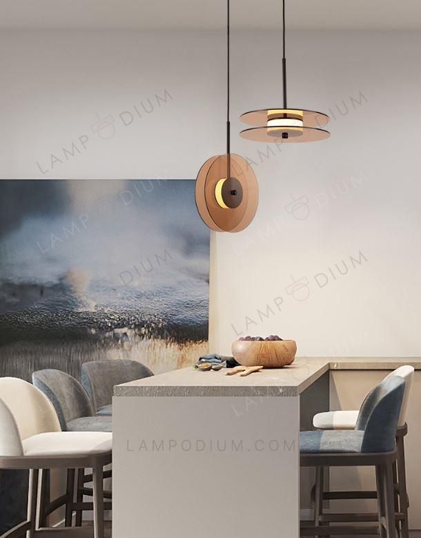 Pendant light UFO ORIZZONTALE