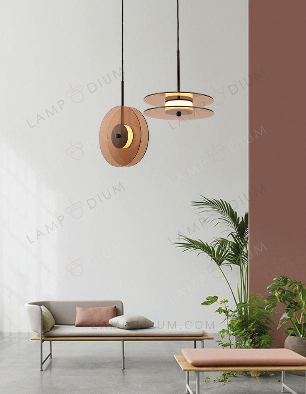 Pendant light UFO ORIZZONTALE