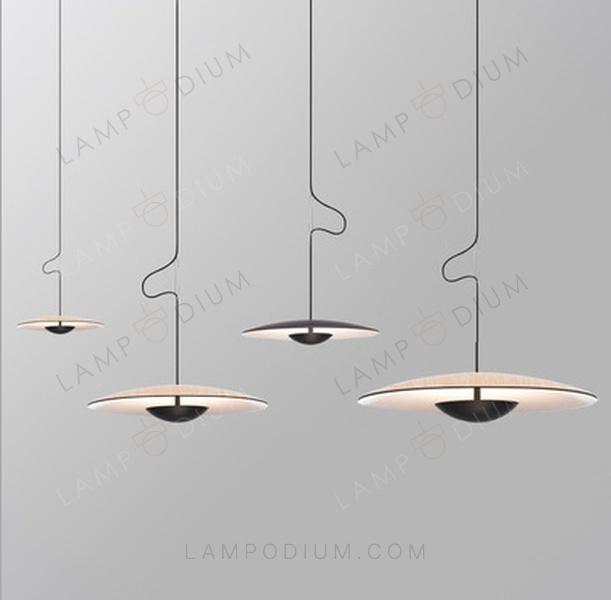 Pendant light SAUCER VOLANTE