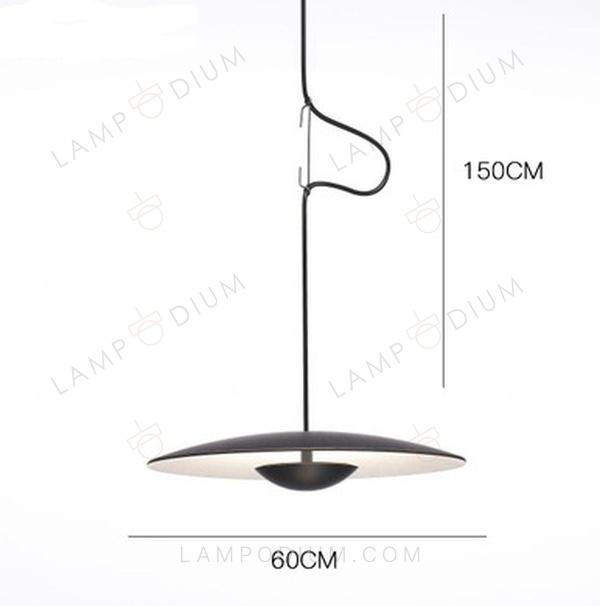 Pendant light SAUCER VOLANTE