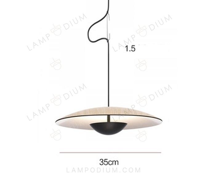 Pendant light SAUCER VOLANTE