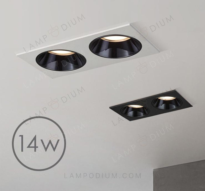 Ceiling light LAMPODIO T224 14W