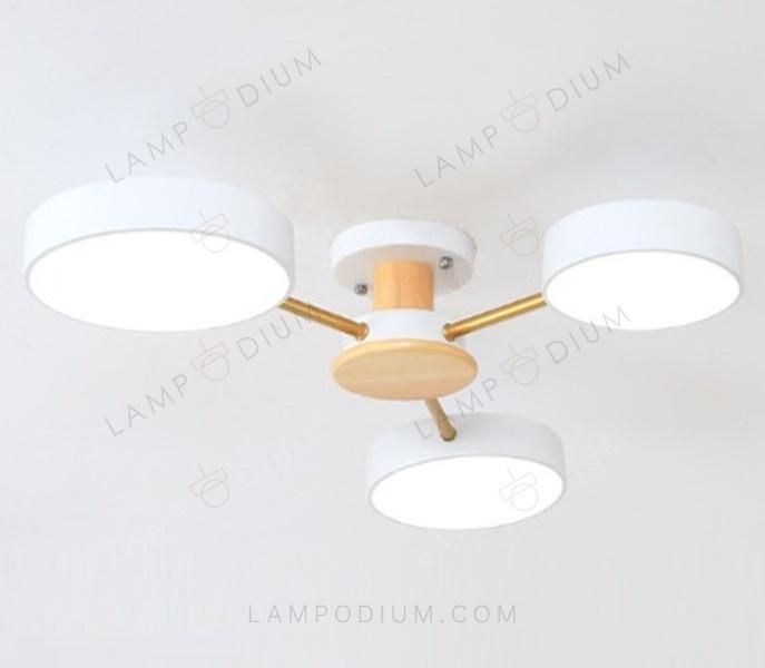 Ceiling light NORDICO TUNE LEGNO