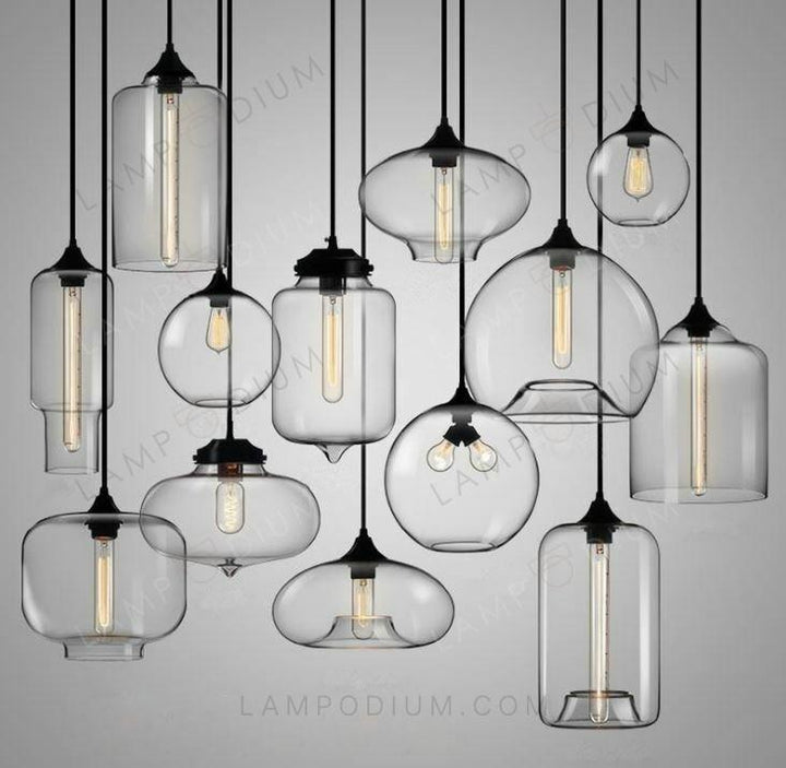 Pendant light RUBINO