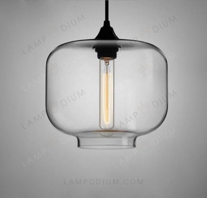 Pendant light RUBINO E