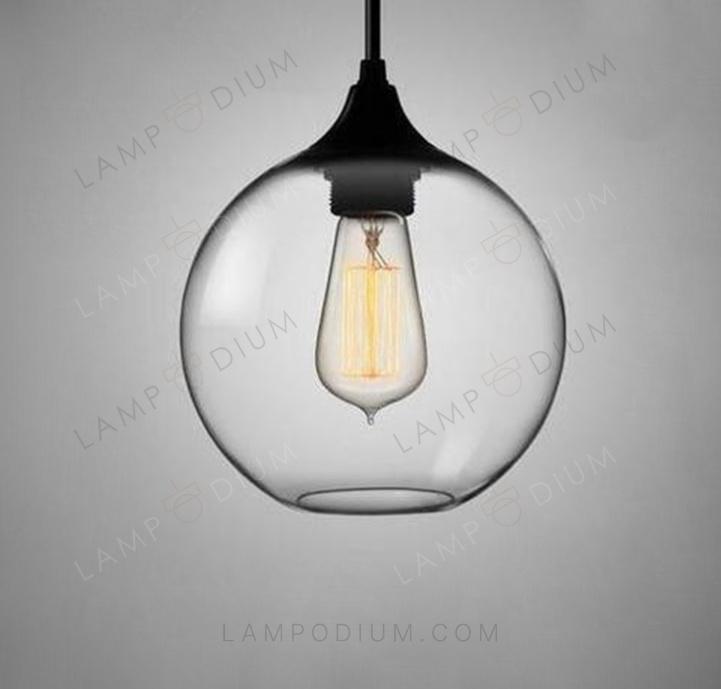 Pendant light RUBINO H