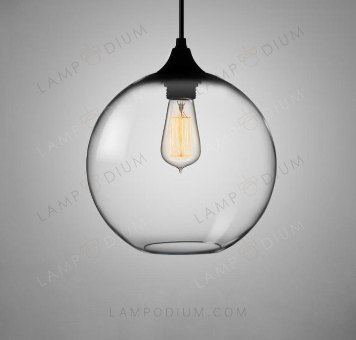 Pendant light RUBINO L