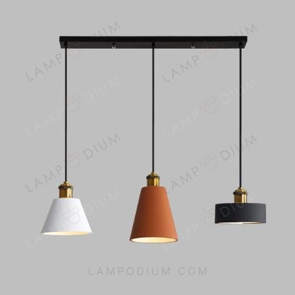 Pendant light FREQUENTE A+B+C