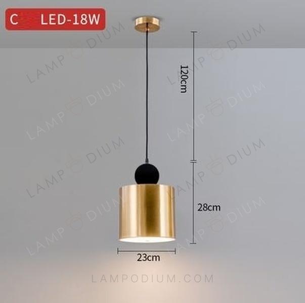 Pendant light ZABI C