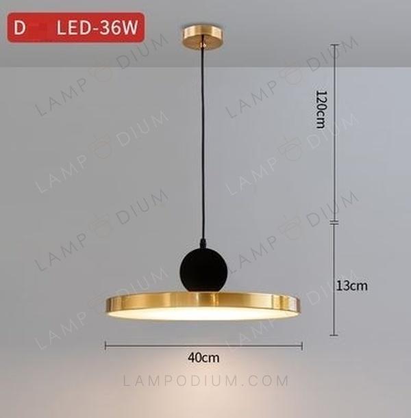 Pendant light ZABI C