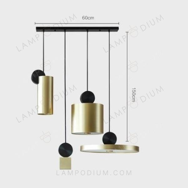 Pendant light ZABI C