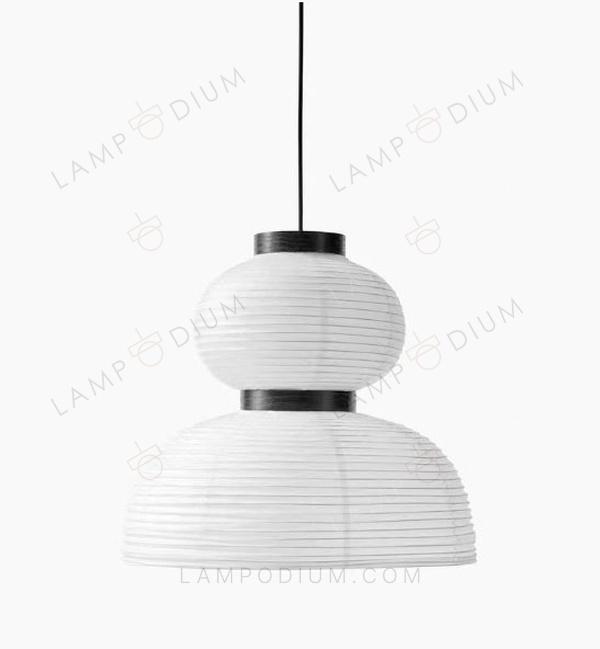 Pendant light PARCHMENTO