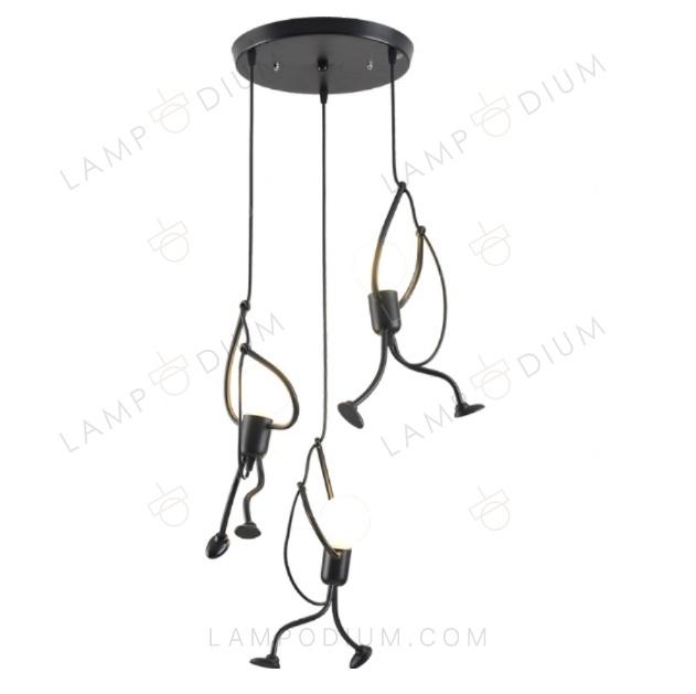 Ceiling light FUNICOLARE PICCOLI UOMINI 3