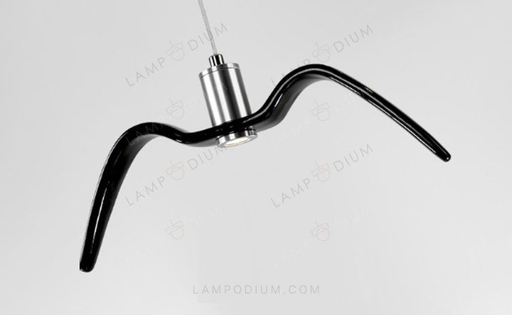 Pendant light UCCELLI C