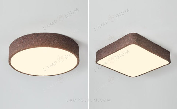 Ceiling light STONE PLATE