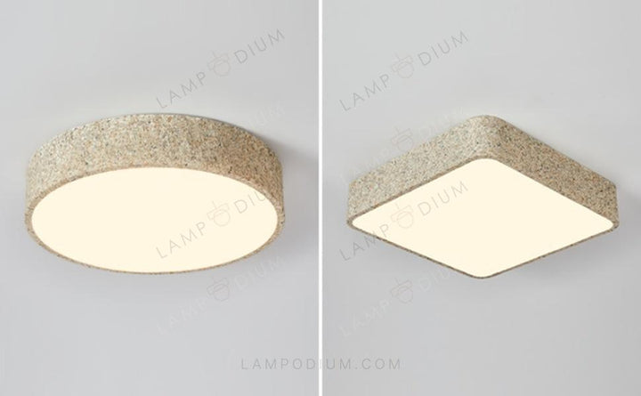 Ceiling light STONE PLATE