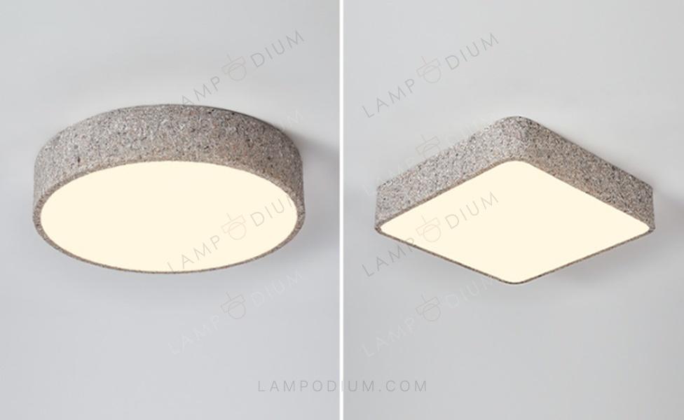 Ceiling light STONE PLATE