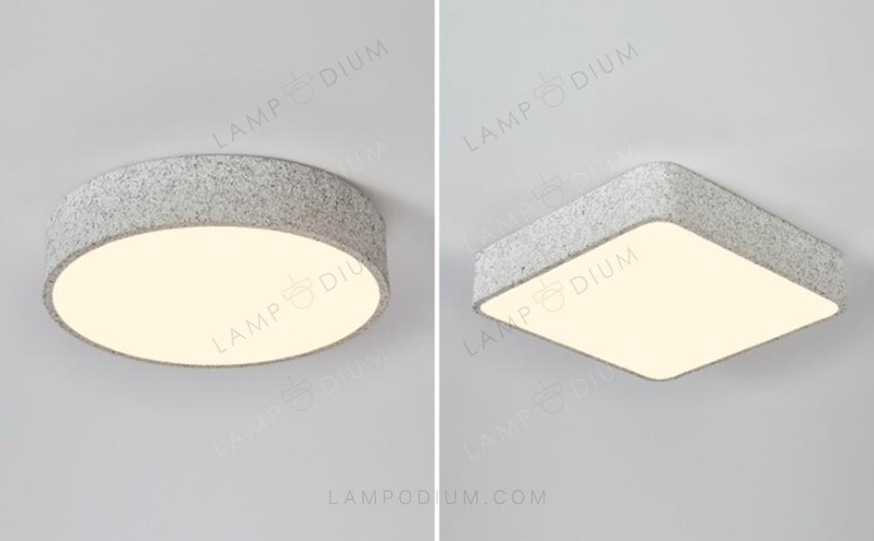 Ceiling light STONE PLATE