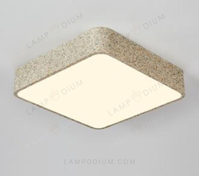 Ceiling light PIASTRA DI PIETRA